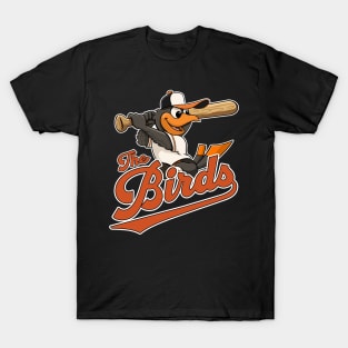 The Oriole Birds Baseball Mascot T-Shirt